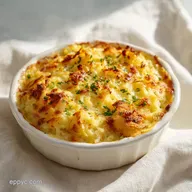 Chicken Hashbrown Casserole: Creamy