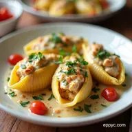 Creamy Chicken Stuffed Shells Best Family Recipe