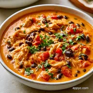 Creamy Chicken Tortilla Soup: 6 Servings