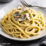 Creamy Garlic Clam Sauce Linguine Taste of Italy