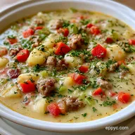 Italian Sausage Potato Soup: One-Pot