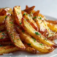 Air Fryer Fries: Crispy Baked with Starch Coating