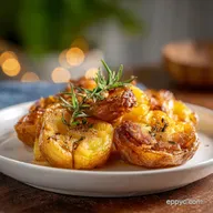 Smashed Potatoes: Crispy Parmesan Recipe for 4 Servings
