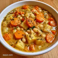 Crockpot Vegan Vegetable Soup Meal Prep