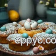 Delightful Easter Egg Poetry Cakes for a Joyful Celebration