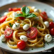 Easy Caprese Pasta Salad Recipe with Zesty Balsamic Dressing