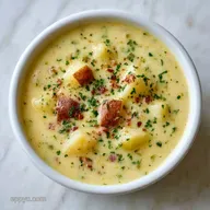 Easy Slow Cooker Potato Soup: Creamy