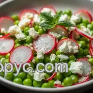 Easy & Delicious Pea Salad Recipe: Fresh Pea and Mint Delight