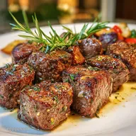 Birthday Dinner Idea with Garlic Butter Steak in 20 Minutes