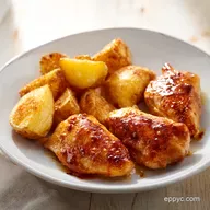 Garlic Parmesan Chicken Potatoes One-Pan
