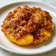 Easy Fresh Peach Crumble Recipe