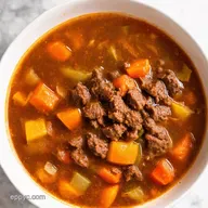 Hearty Ground Beef Vegetable Soup A Family Comfort Food
