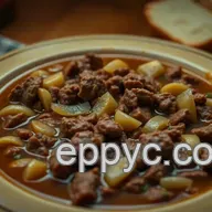 Grandma's Ground Beef Soup: Easy Comfort Food Recipes