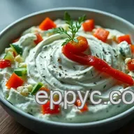 Herbed Vegetable Cream Cheese Delight: A Refreshing Spread for All Occasions