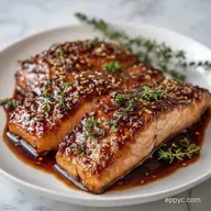 Honey Garlic Salmon Bake in 20 Minutes