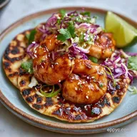 Hot Honey Shrimp Tacos in 30 Minutes