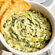 Easy Crockpot Spinach Artichoke Dip Set Forget It