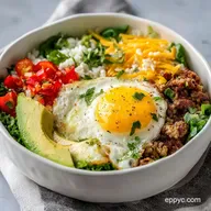 Easy Low Carb Breakfast Bowl in 25 Minutes