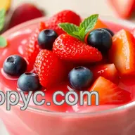 Easy Vibrant Fruity Gelatin Dessert: Make Fruity Gelatin Dessert in 30 Minutes