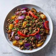 Mediterranean Ground Beef Stir Fry: Zesty & Quick