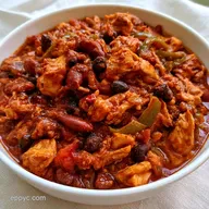 Hearty Mexican Chicken Chili Freezer Meal