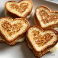 Mini Grilled Cheese Hearts for 10 People