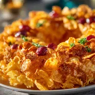 The Holly Jolly Classic NoFuss Corn Flake Wreaths for Christmas