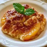 Oatmeal Gluten Free Peach Crisp in 40 Min