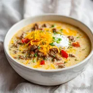 Pioneer Woman Cheeseburger Soup: Creamy and Hearty