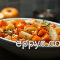 Winter Salad Ideas: Roasted Root Veg & Apple Delight