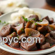 How to Make Amazing Saut&eacute;ed Beef Kidney with Rich Wine Sauce