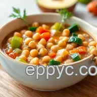 How to Make Hearty Saut&eacute;ed Chickpea Soup with Fresh Veggies
