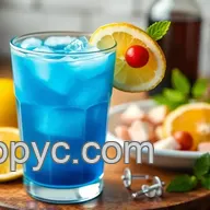 Easy & Refreshing Shake Blue Long Island Iced Tea Delight for Summer Soir&eacute;es