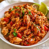 Slow-Cooked Chicken Fajitas