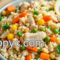 How to Create My Grandma's Sizzling Chicken Fried Rice Delight