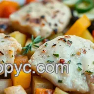 Quick Dinner Ideas: Speedy Lemon-Herb Chicken & Veggies