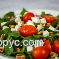 Easy Spinach Arugula Salad with Lemon Vinaigrette: A Fresh Delight