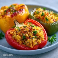 Stuffed Pepper Quinoa Bowl for 4 Servings