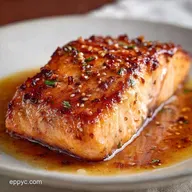 Sweet Baked Salmon Filet in 20 Minutes