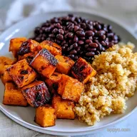 Roasted Black Bean Quinoa for 4 Servings
