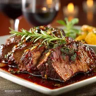 The Proper PubStyle Red Wine Chuck Roast Recipe ForkTender