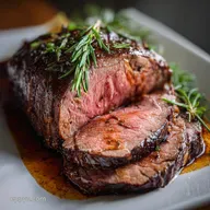 Top Round Roast: Crispy Herb Crust, Oven-Only