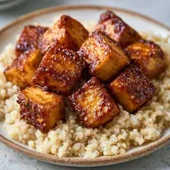 Crispy Tofu Quinoa Bowl in 30 Minutes