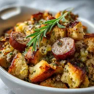 Turkey Dressing Recipe: Crispy Baked Sourdough