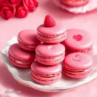 Valentines Raspberry Rose Macarons A Romantic Treat