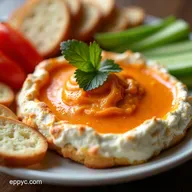 Whipped Feta Roasted Pepper Dip The Easiest Party Dip