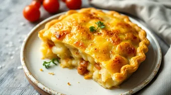 Bake Savory Potato Pie - A Delightful Treat