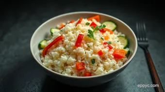 Delicious Cauliflower Rice Bowl: The Ultimate Quinoa Substitute! recipe card