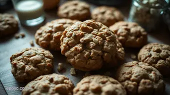 Chewy Easy Oatmeal Cookies: A Family Favorite Recipe recipe card