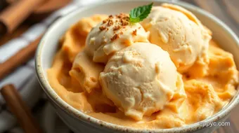 Churned Sweet Potato Ice Cream Delight